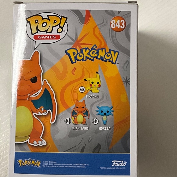 Funko Pop! Charizard Vinyl Figure - Vibrant Orange and Blue - Picture 3 of 4